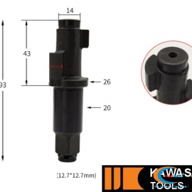 Linh kiện súng siết bu lông KPT-231, máy siết bu lông chính hãng KAWASAKI