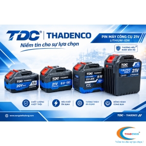 Pin Máy Siết Mở Bu Lông Ốc TDC – THADENCO