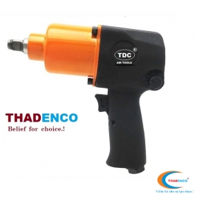 SÚNG HƠI BẮN MỎ ỐC BU-LÔNG HAI BÚA TDC-15PX (1/2 INCH).