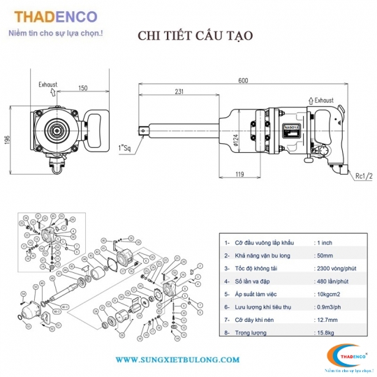 BỘ CÁNH PHÍP LÁ GIÓ MÁY VẶN MỞ ỐC KW-600H 