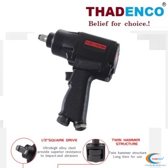 Súng Xiết Bu Lông Bằng Hơi Hai Búa FG‑1800 – Hiệu Suất Cao, Siết Bu Lông Lớn Dễ Dàng